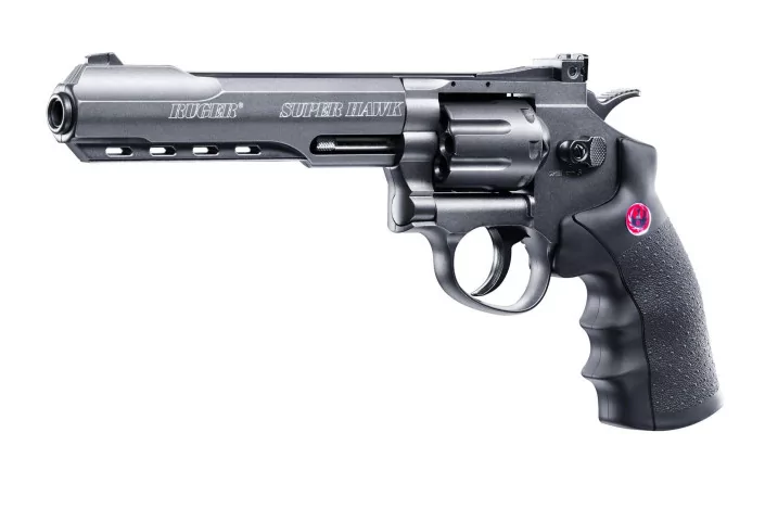 Ruger Super Hawk Black 6 Inch Revolver Replica