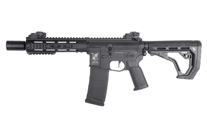 Airsoft replica Delta Armory M4 AR15 M-LOK SilentOps 8" Charlie EAGLE Black